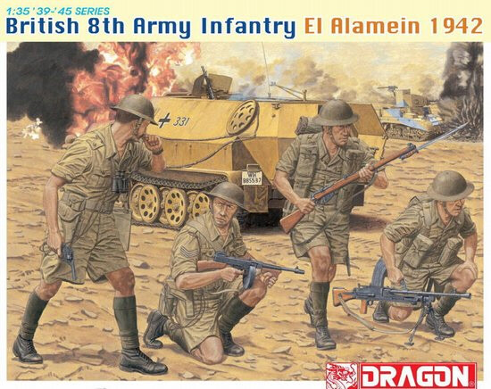 DML Military Kits - British 8th Army El Alamein 1:35 - 6390