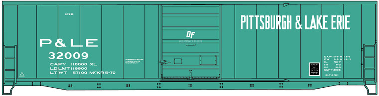 Accurail - Ho 50'Steel Boxcar P&LE - 5554