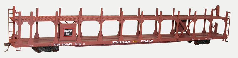Accurail - Ho 89'Bi-Level Auto Rack Cb&Q - 92191