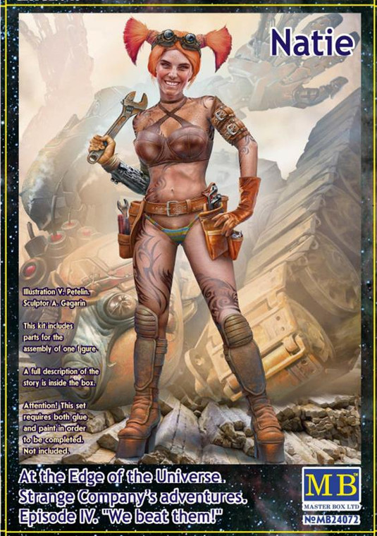 Master Box Limited - Edge Universe Natie w/tools 1:24 - 24072