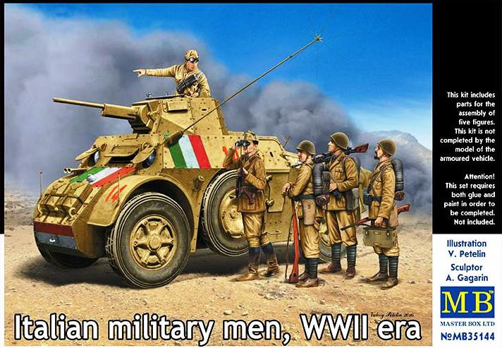 Master Box Limited - Wwii Italian Military Crew :35 - 35144