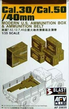 AFV Club - 30cal/50cal Ammo Boxes 1:35 - AF35035
