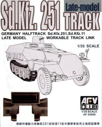 AFV Club - Sd.Kfz.251 Track Links Late 35 - AF35069