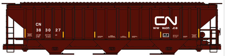 Accurail - Ho 3-Bay Covd Hopper Cn - 6529