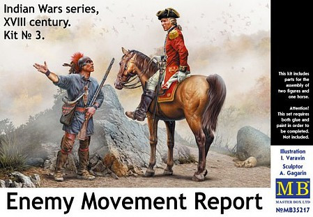 Master Box Limited - Enemy Movement Report Indian + Brit 1:35 - 35217
