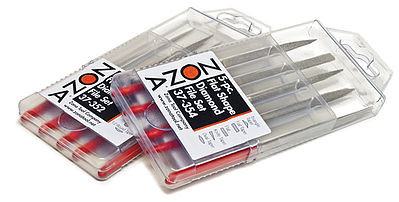 Zona Tools - Diamondfile Asst Thik 5pc 120g - 37354