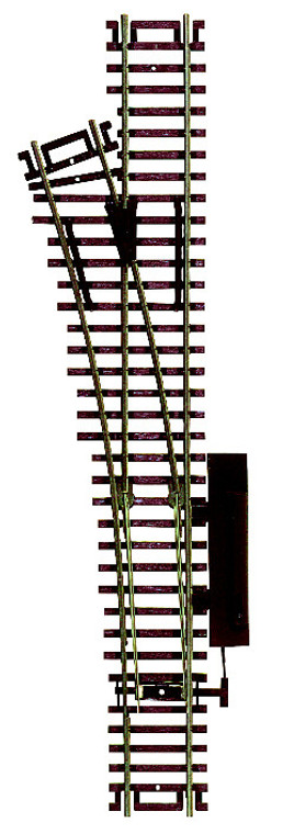 Atlas Model Railroad Co. - Ho C83 Lh Manual Switch - 542