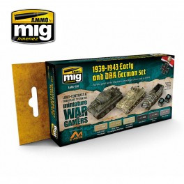 Mig Ammo Books - WARGAME EARLY & DAK GERMAN SET - 7116