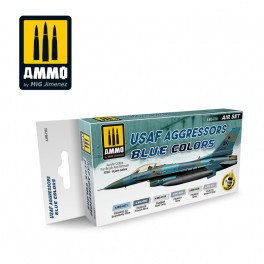 Mig Ammo Books - USAF Aggressors Blue Color Set - 7235