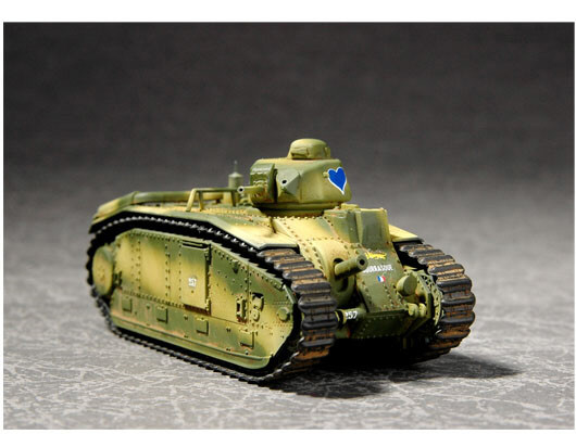 Trumpeter Models - French Char B1 Hvy Tank 1:72 - 7263