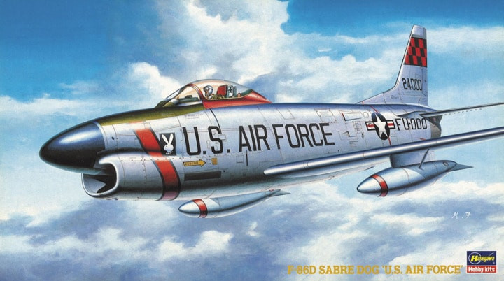 Hasegawa Models - F-86D SABRE USAF 1:72 - 51405