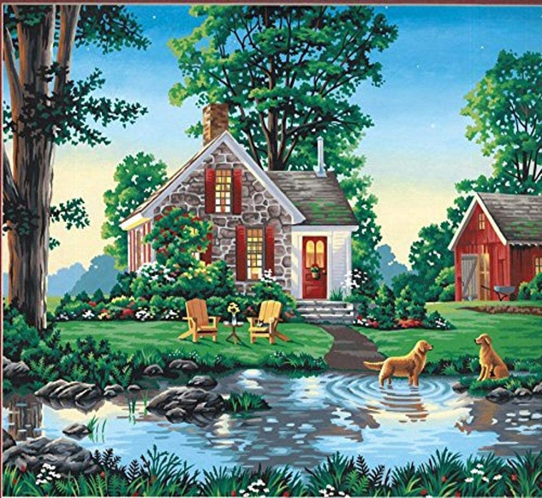 Paintworks Paint by Number - Summer Cottage - 91804
