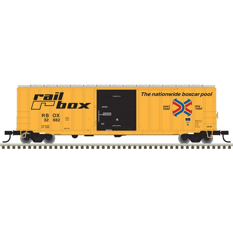 Atlas Trainman - N Acf 50'6' Boxcar Ralibox 32745 - 50005994
