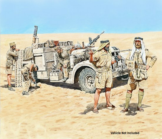 Master Box Limited - Lrdg in North Africa 1:35 - 3598