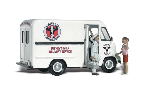 Woodland Scenics - N Autoscenes Mickey'S Milk Delivery - 5329