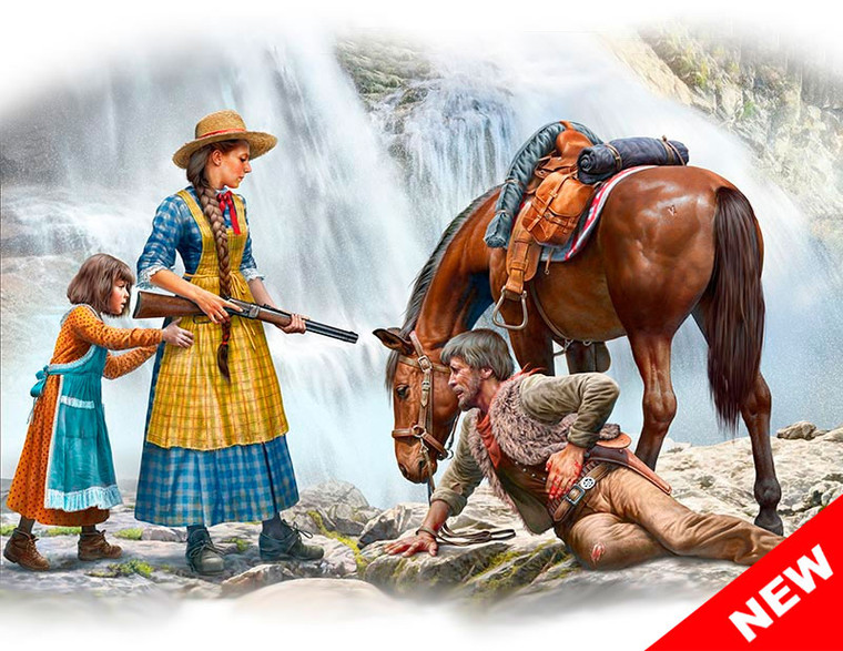 Master Box Limited - Outlaw Gunslinger:Marshal Tkr Wounded:35 - 35203