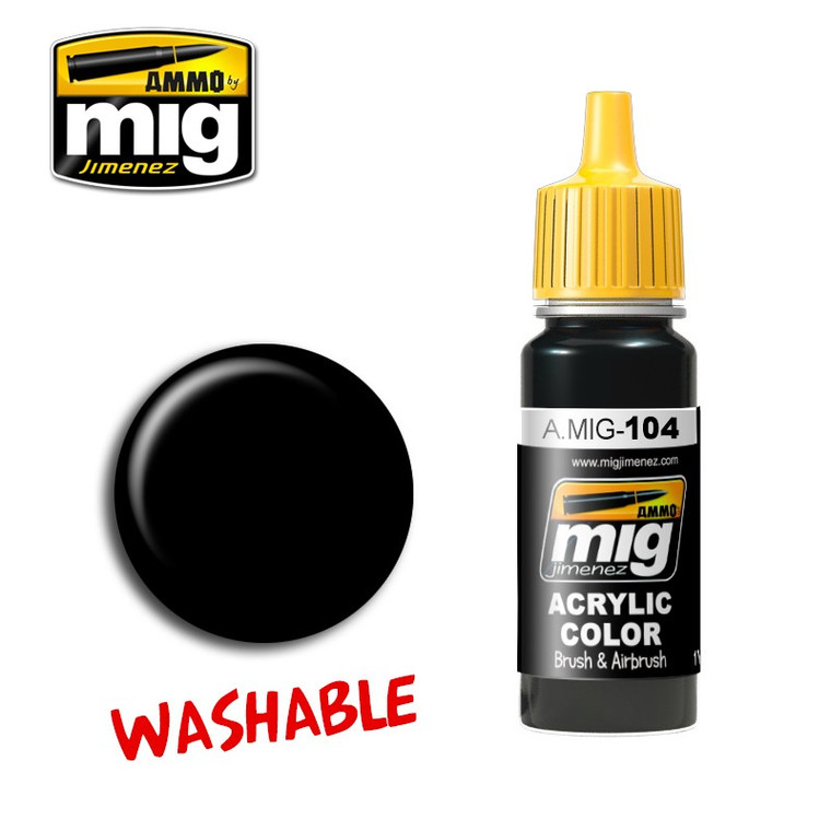 Mig Ammo Books - Washable Black - 104