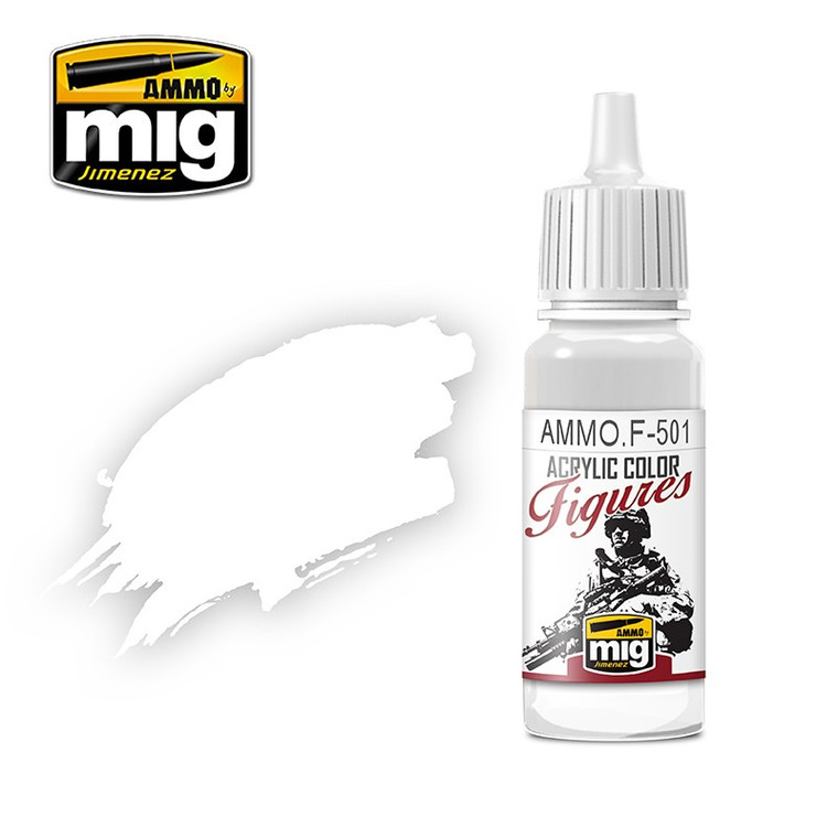 Mig Ammo Books - White for Figures 6p - F501
