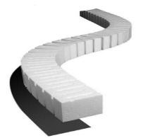 Woodland Scenics - 1' Riser Bulk 13pc - 14407B