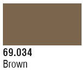 Vallejo Acrylic Paints - Brown 17ml 6p - 69034