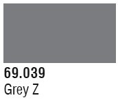 Vallejo Acrylic Paints - Grey Z 17ml 6p - 69039