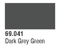 Vallejo Acrylic Paints - Dark Grey Green 17ml 6p - 69041