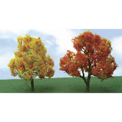 JTT Trees & Shrubs - Ho Deciduous Autumn 3'-3.5'2pk - 92319