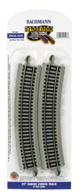 Bachmann - Ho Ns 22'Rad Track Ez 4pk - 44503