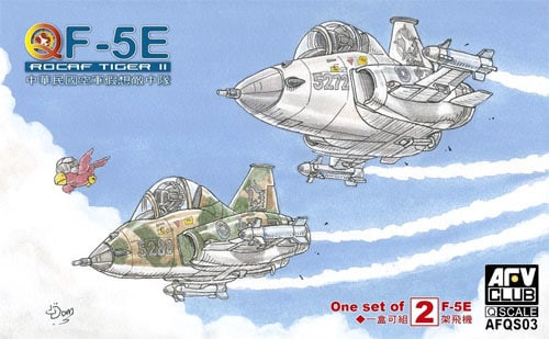 AFV Club - QT F-5E ROCF Tiger II 2pk - AFQS03