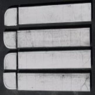 Downtown Deco - Ho Aged Sidewalk Set - 1036