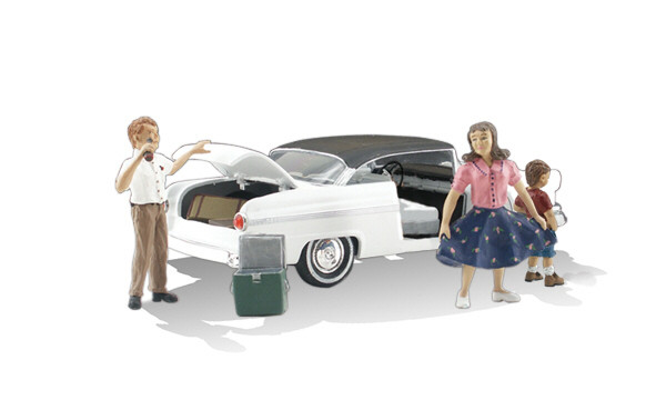 Woodland Scenics - Ho Autoscenes Pit Stop - 5546