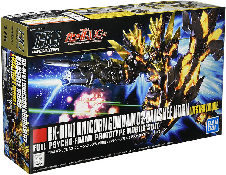 Bandai - Gundam Models - 175 Unicorn 02 Banshee Norm HGUC - 2246116