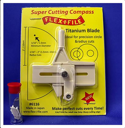 Flex-I-File - Super Cutting Compass w/titanium blade - 6116