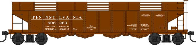Bowser - Ho H22 4-b Hopper Prr 406263 - 42059