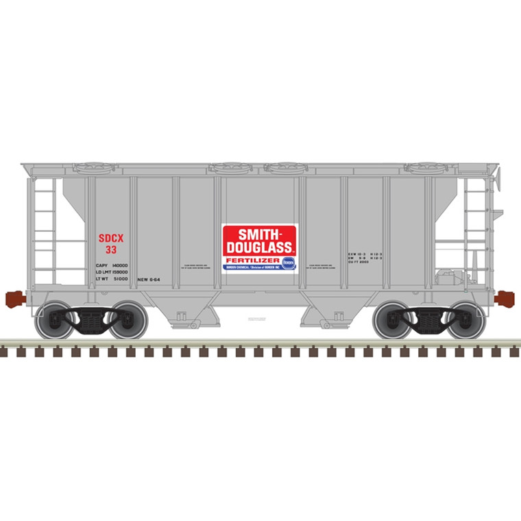 Atlas Trainman - N Ps-2 Cvd Hopper SDCX 33 - 50005902