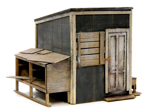 Banta Modelworks - Ho Lineside Shed - 2144