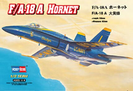 Hobby Boss Models - F/A-18A Blue Angels 1:72 - 80268