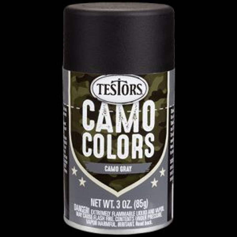 Testors Paints - Camo Spray Gray 3p - 342306