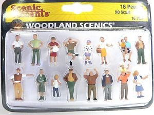 Woodland Scenics - Ho 16 People - 1958