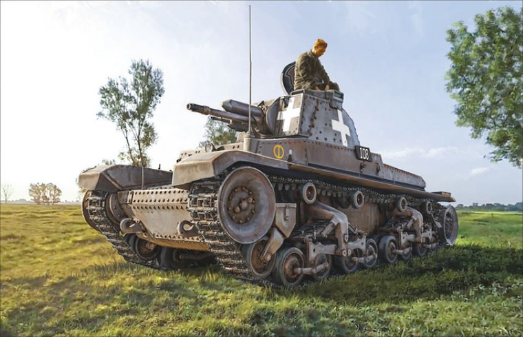 Italeri Model Kits - Panzerkampfwagen 35t 1:72 - 7084