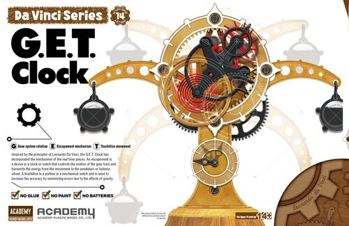 Academy Models - DaVinci G.E.T. Clock - 18185