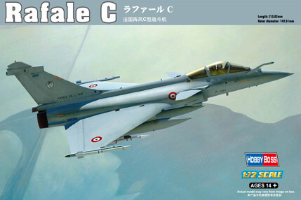 Hobby Boss Models - Dassault Rafale C 1:72 - 87246