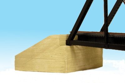 Monroe Models - HOn3 Brdge Abutmnt Board 2pk - 554