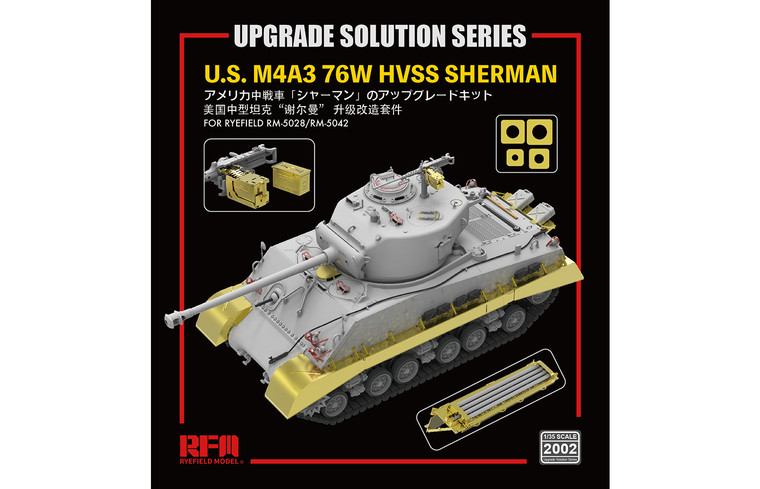 Ryefield Models - M4A3 Sherman Upgrade Kit 1:35 - 2002
