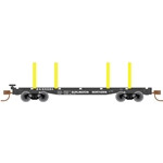 Atlas Model Railroad Co. - N 45'Logging Flat BN 633265 - 50004945