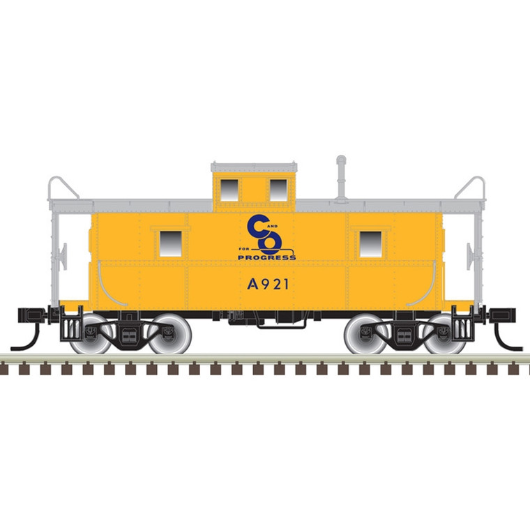 Atlas Trainman - N Cupola Caboose C&O A921 - 50006029