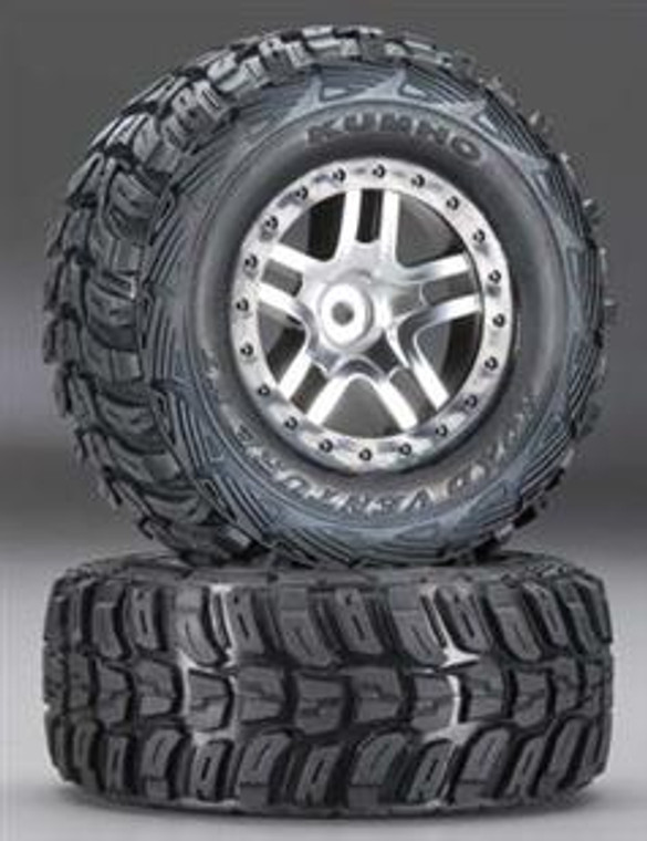 Traxxas R-C - Tires & Wheels Kumho Rear - 6874