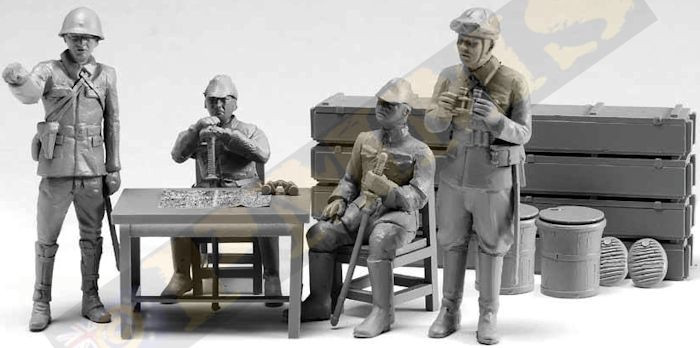 Tamiya Paint - Hobby Kits - Japanese Army Officer 1:35 - 35341