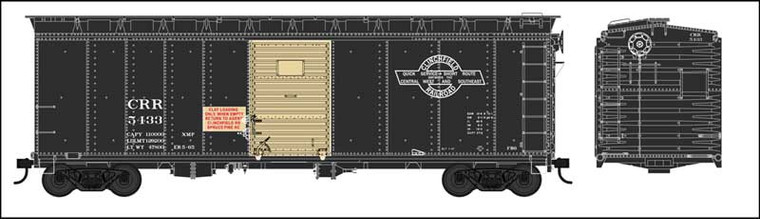 Bowser - HO 40' Boxcars CR 5425 RTR - 42707