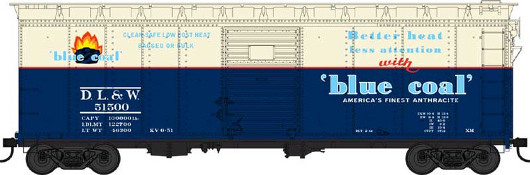 Bowser - Ho 40'Steel Side Boxcar RTR BCB&W 51502 - 42829